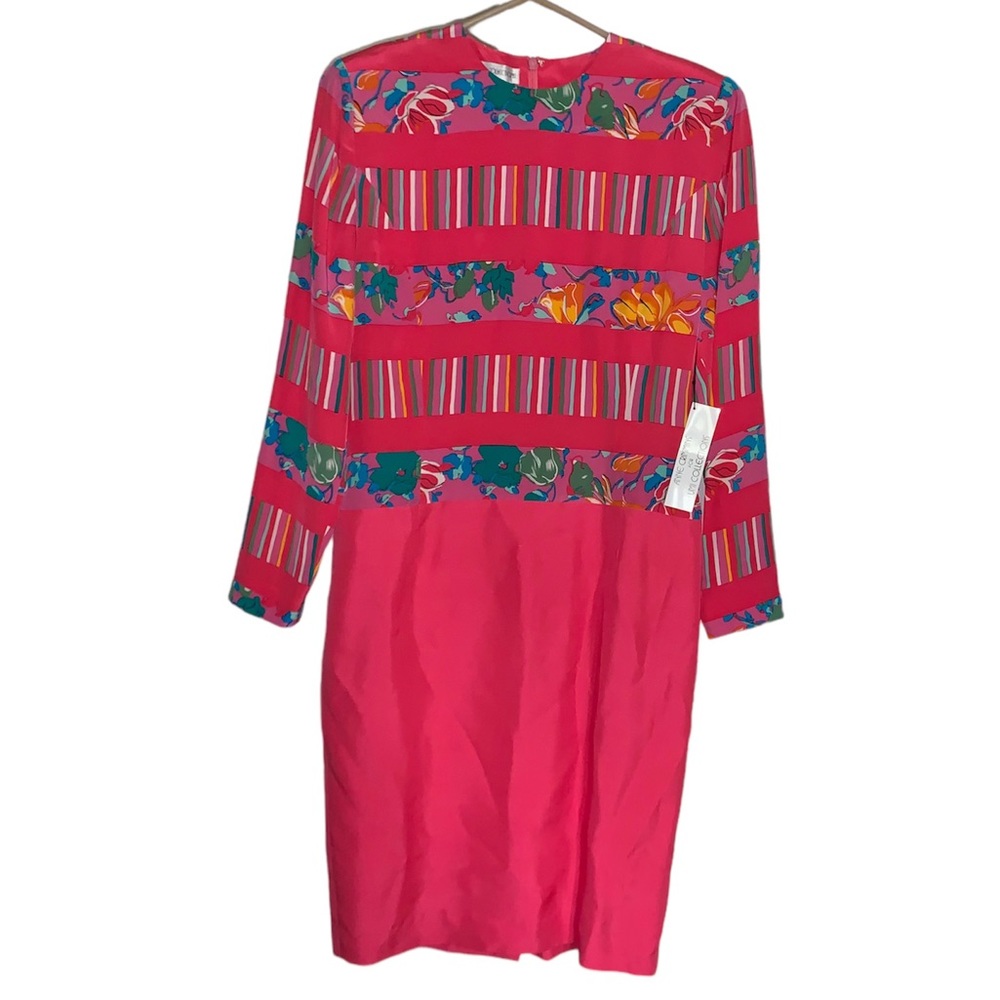 Vintage Anne Crimmins for Umi Collection silk dress